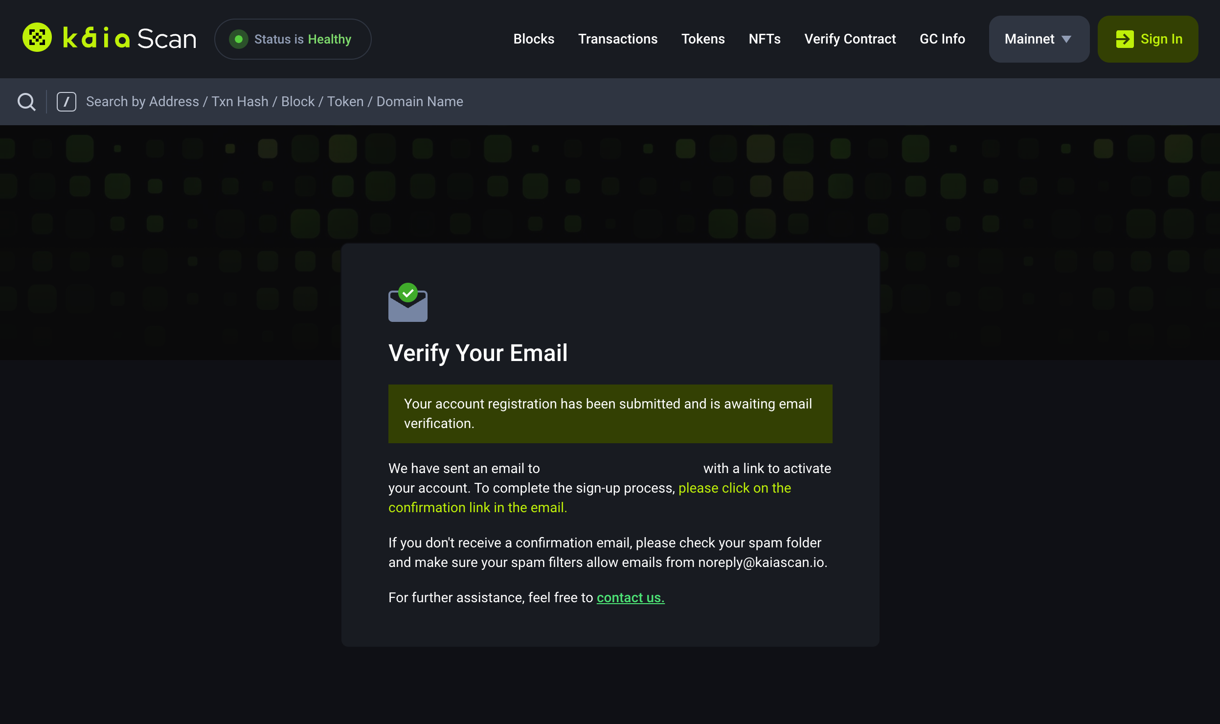 Email Verification